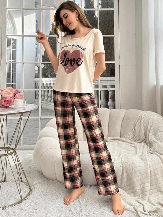 Something Special Printed PJ SET