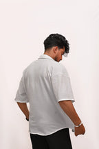 HYKEYZ Classic Textured Premium Shirt - White