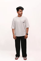 HYKEYZ Oversized Comfort White T-Shirt