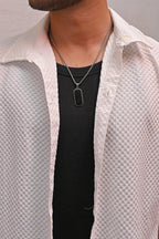 HYKEYZ Classic Textured Premium Shirt - White
