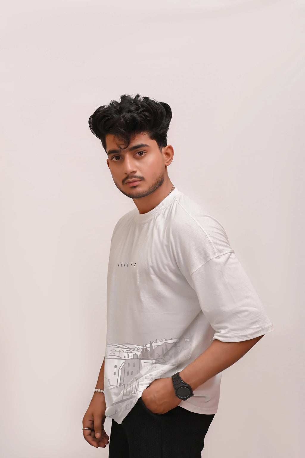 HYKEYZ Stand For Gaza Premium Printed T-Shirt