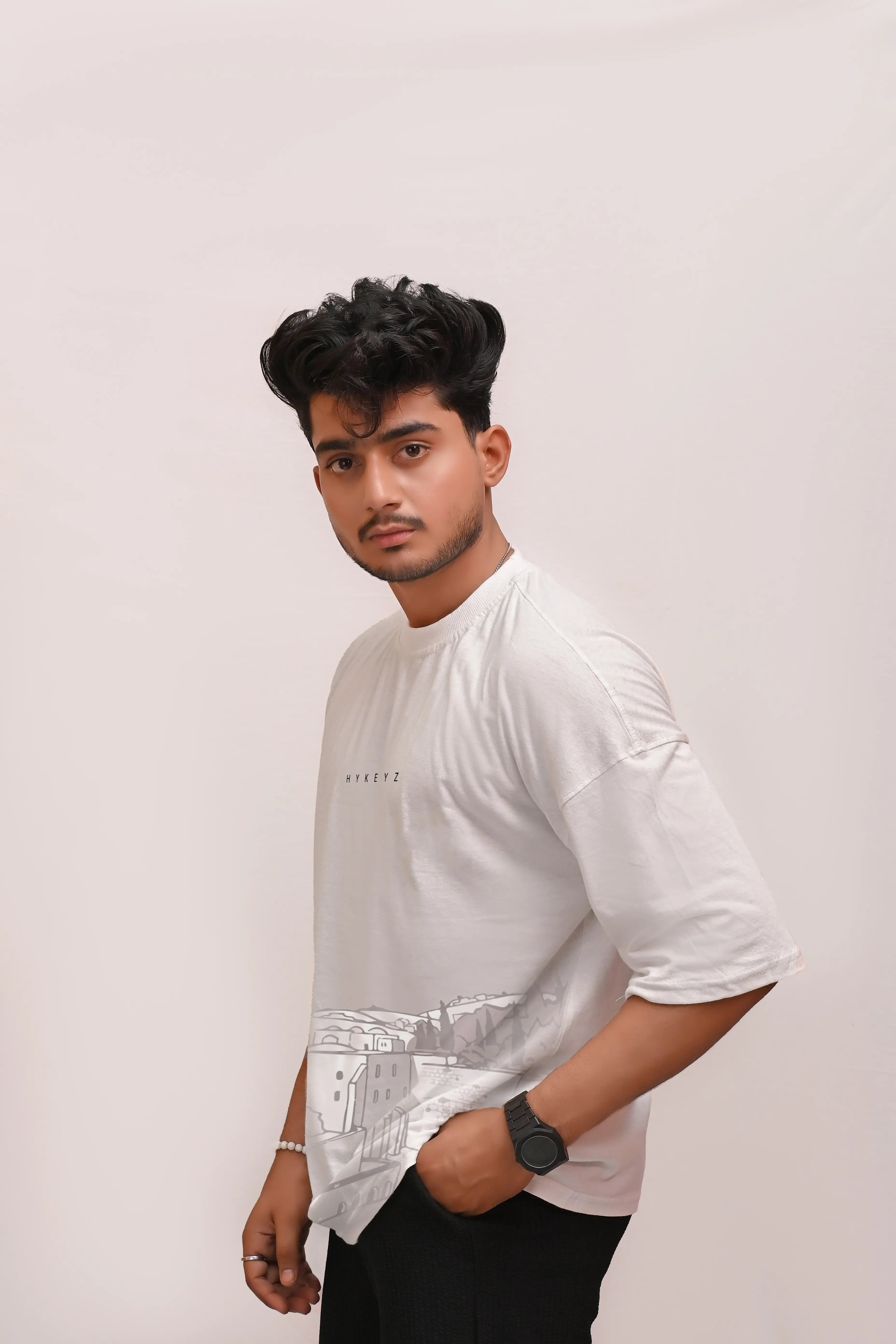 HYKEYZ Stand For Gaza Premium Printed T-Shirt