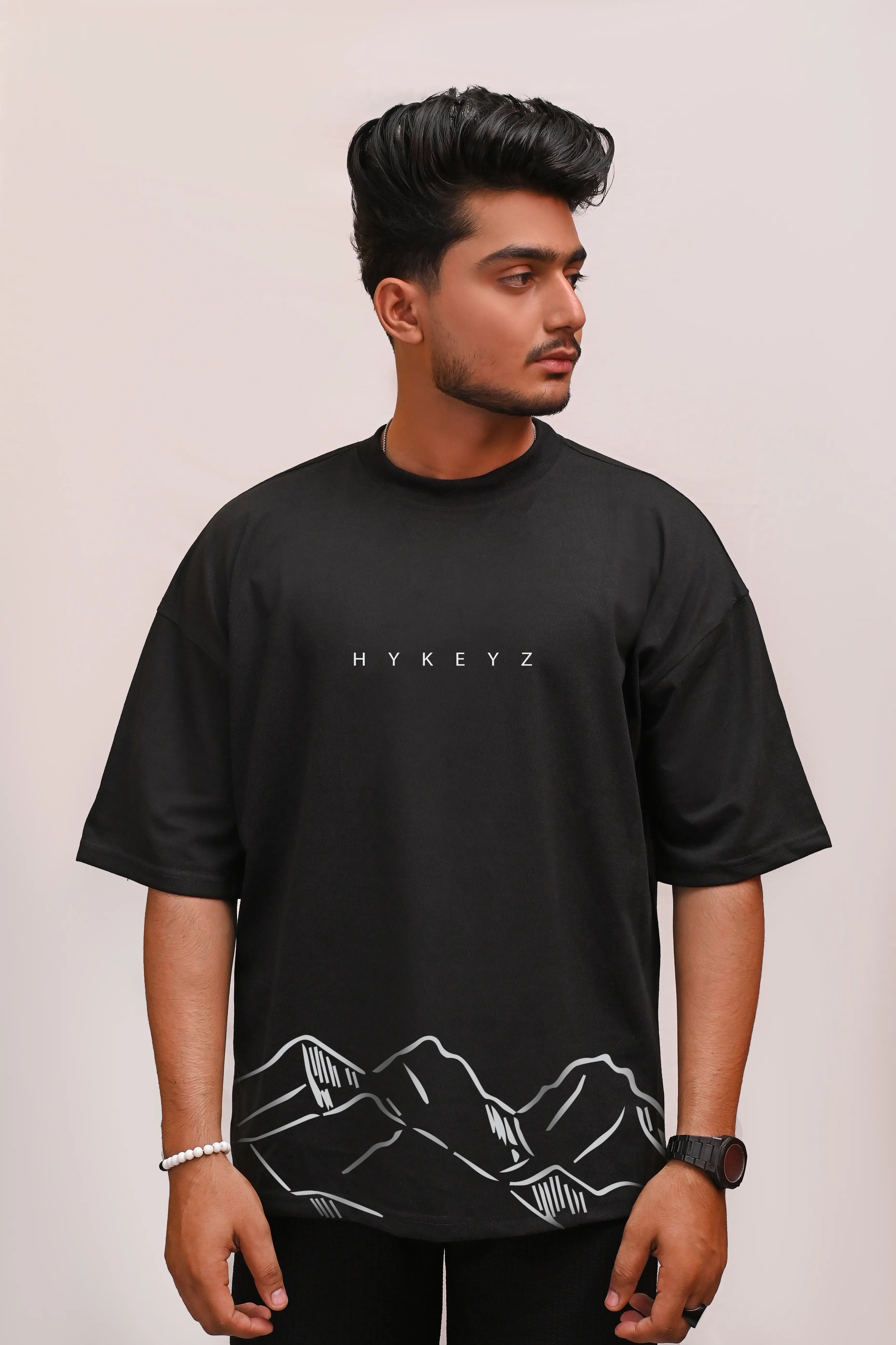 HYKEYZ Mountain Soul Explorer Printed T-Shirt