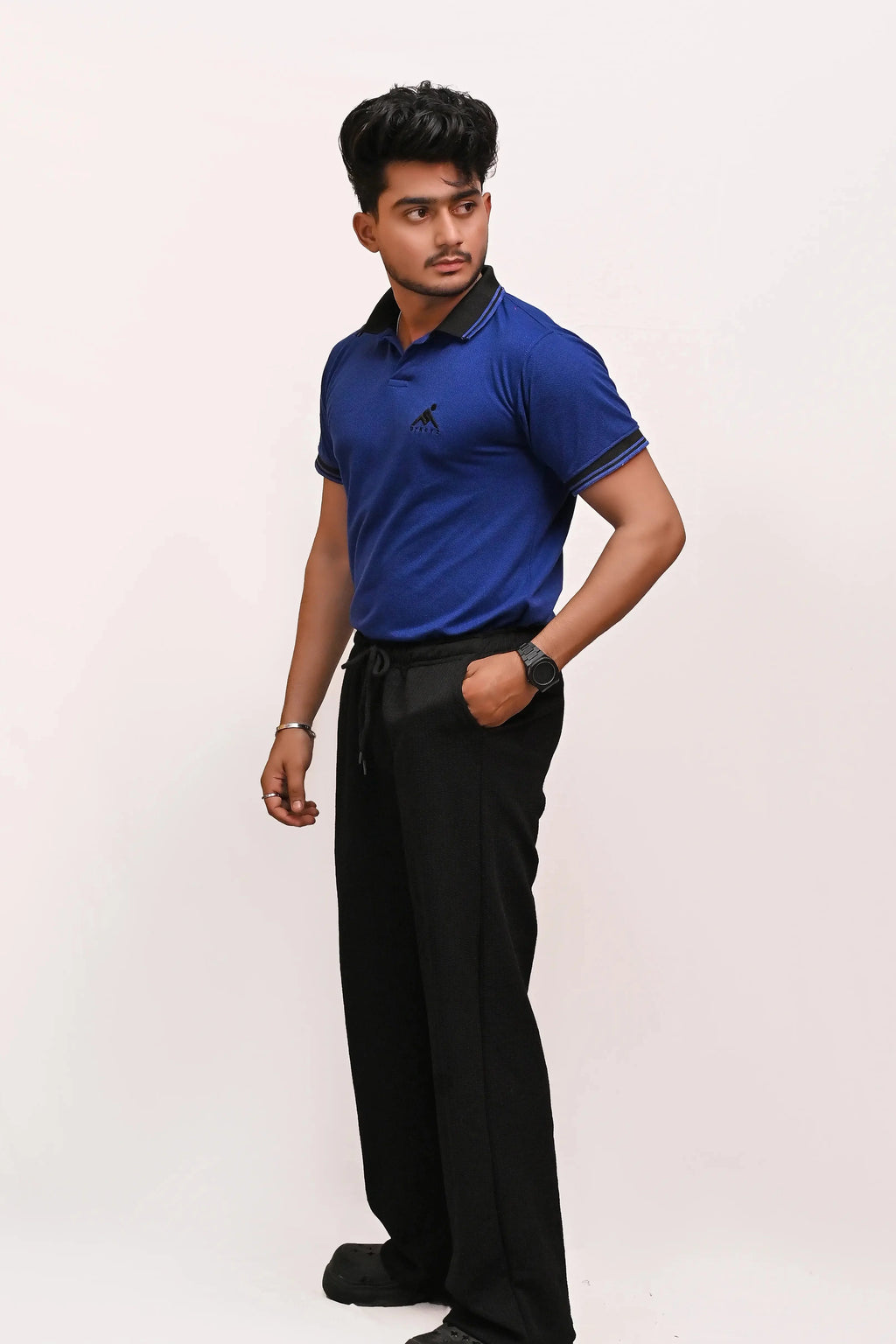 HYKEYZ Royal Blue Premium Polo Shirt