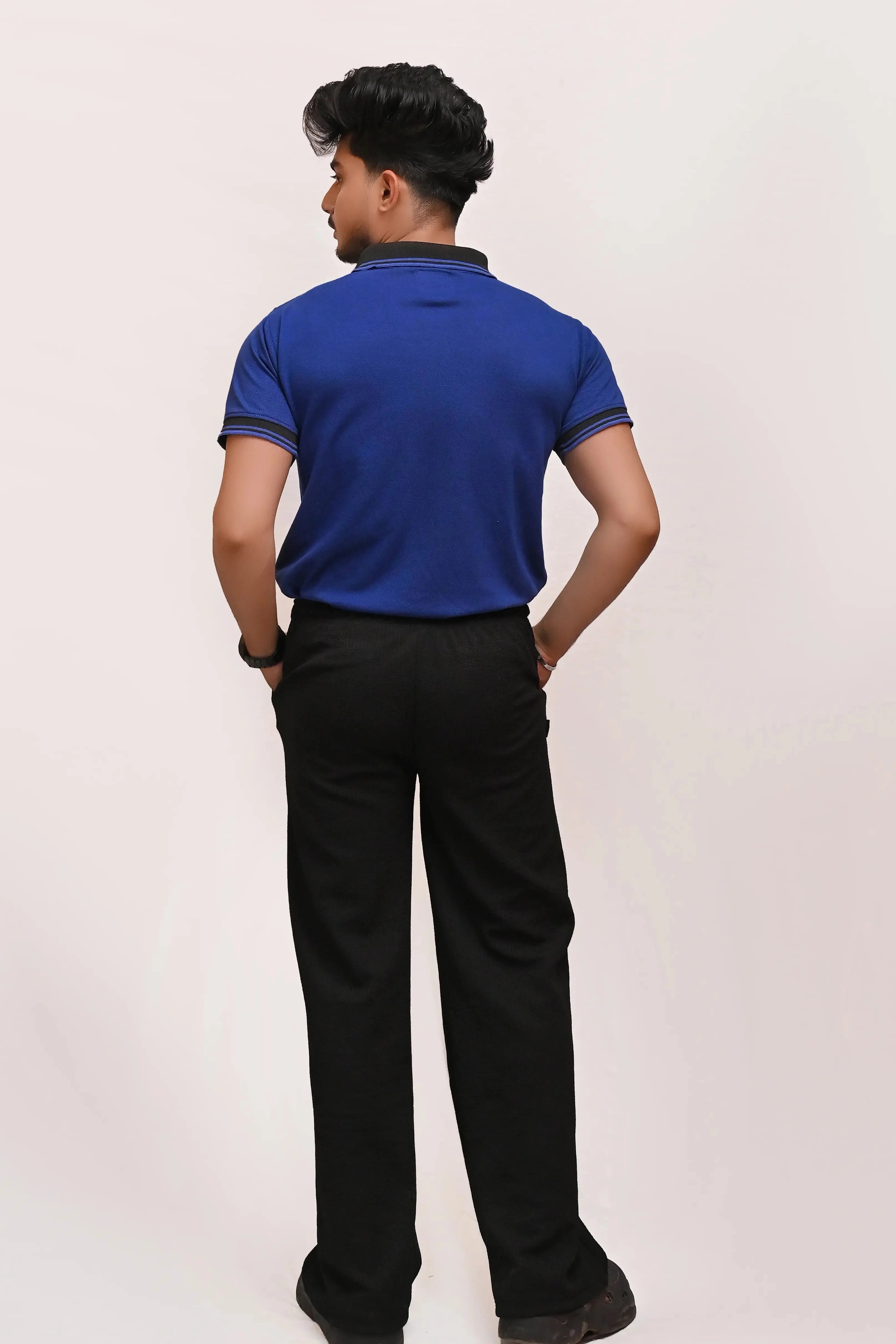 HYKEYZ Royal Blue Premium Polo Shirt