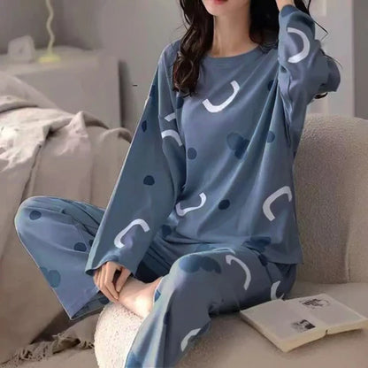 Pattern Printed PJ SET
