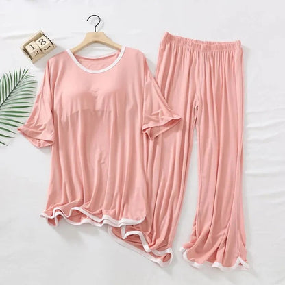 Pink Palazzo Style PJ SET