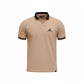 HYKEYZ Beige Elegance Premium Polo Shirt