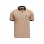 HYKEYZ Beige Elegance Premium Polo Shirt