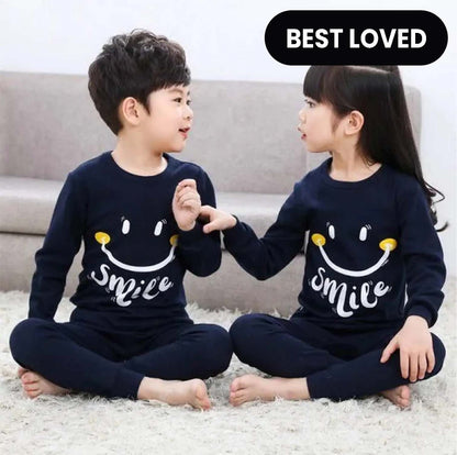 Navy Blue Smiley Kids Suit (Each)