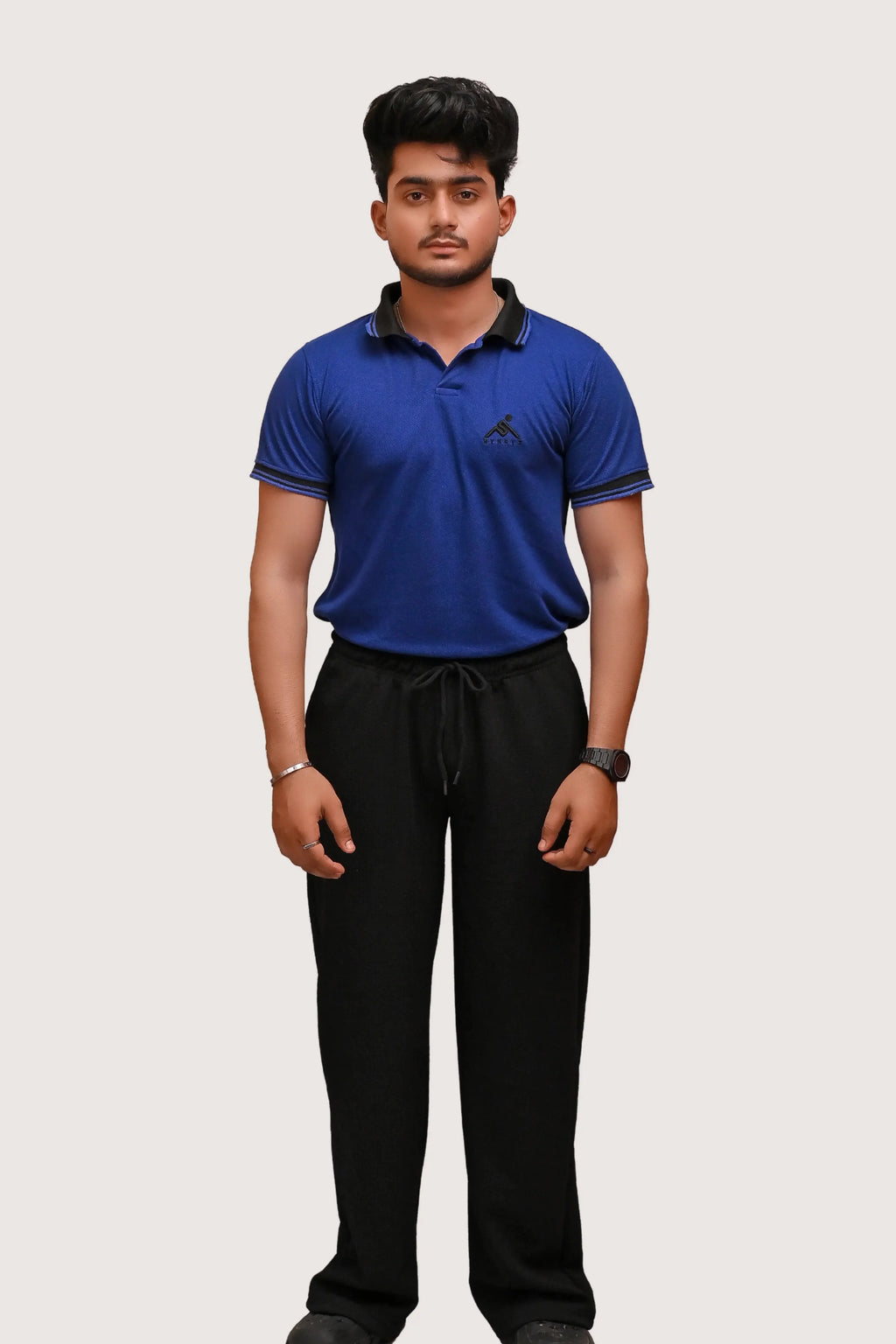 HYKEYZ Royal Blue Premium Polo Shirt